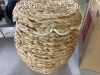 Scalloped Hyacinth Storage Tote Basket - Thumbnail 3
