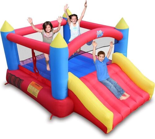 ACTION AIR Inflatable Bounce House Without Air Blower, 450W/0.6HP Blower Needed to Operate - Lot 145