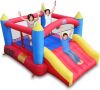 ACTION AIR Inflatable Bounce House Without Air Blower, 450W/0.6HP Blower Needed to Operate - Thumbnail 1