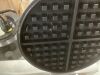 2400W Commercial Dual Waffle Iron, 550 ℉ Temperature and Timers - Gets Warm - Thumbnail 3