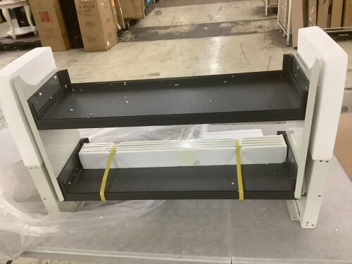 2 Tier Pull Down Shelf for Kitchen Cabinet - Lot 149