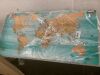 World Map Canvas Wall Art, 20" x 40" - Thumbnail 3