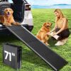 71''x 17'' Pet Ramp for Large Dogs with Anti-Slip Surface - Thumbnail 1
