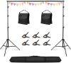 10x10FT Adjustable Photography Backdrop Stand - Thumbnail 1