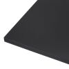 48" x 24" x 1/2" HDPE Plastic Sheet, Black - Thumbnail 1