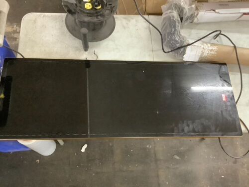 Glass Top Electric Food Warming Tray, 40" x 14" - Lot 477