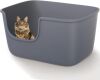 High Sided and Low Entry Litter Box 22.2"×14.9"×12" - Thumbnail 1