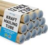 Kraft Mailing Tubes, 2" x 30", 12 Pack - Thumbnail 1