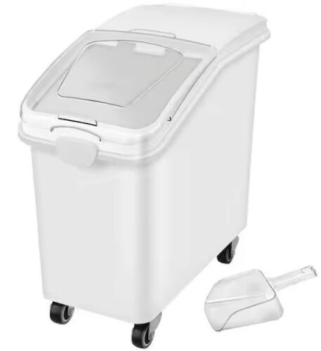 VEVOR 27 gal. Large Capacity Dry Storage Container, Airtight Lid - Lot 830JF