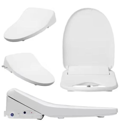 BIO BIDET HD-7500 Electric Bidet Seat for Elongated Toilets in White - Lot 38JF