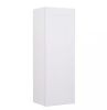 Hampton Bay Shaker 15 in. W x 12 in. D x 42 in. H Assembled Wall Cabinet in Satin White - Thumbnail 1