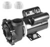 VEVOR 2 Speed SPA Pump 48-Frame AC 110-120 Volt Hot Tub Spa Pump 1.5 HP High Speed or 0.46 HP Low Speed for Hot Tub UL Listed - Thumbnail 1