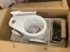 Simple Project 21 in. 2-Piece Toilet Single Flush 1.28 GPF Round 12 in. Rough In Height Toilet in White - Thumbnail 3
