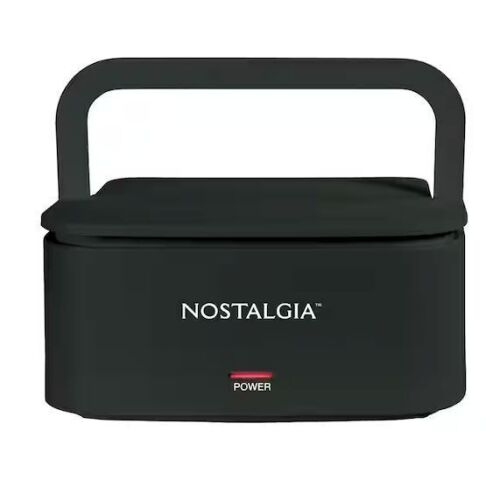 Nostalgia Black 32 oz. Portable Heated Lunch Box - Lot 905JF