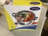 Sonya Shabu 7.75 in. Stainless Steel Electric Wok Mongolian Hot Pot with Broiler - Thumbnail 2