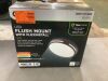 Commercial Electric Flexinstall 10 in. Matte Black Cut Out Integrated LED Recessed Ceiling Light with 5CCT Plus DuoBright - Thumbnail 2