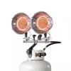 Mr. Heater Double Tank Top 30,000 BTU Radiant Propane Outdoor Space Heater (750 sq. ft. Heating Area) - Thumbnail 1