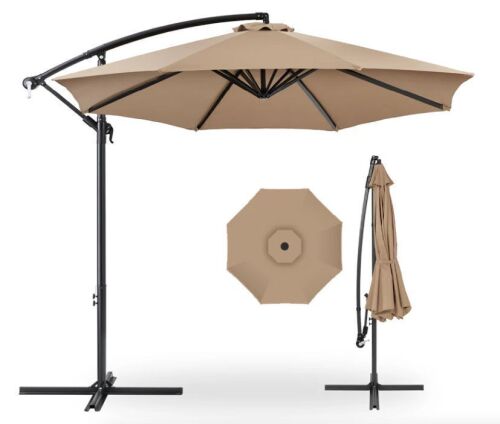 Offset Hanging Patio Umbrella - 10ft - Lot 123