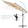 Offset Hanging Patio Umbrella - 10ft - Thumbnail 2