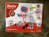 Play Doctor Kit for Kids, Boys & Girls with 17 Accessories, Mobile Cart - Thumbnail 2