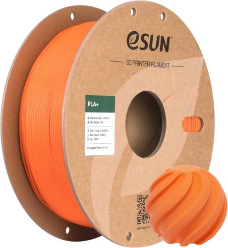 eSUN PLA+ Filament 1.75mm, 3D Printer Filament PLA Plus, Dimensional Accuracy +/- 0.03mm, 1KG Spool (2.2 LBS) 3D Printing Filament for 3D Printers - Lot 7288