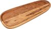 Bloomingville Long Acacia Wood Oval Serving Tray, Natural - Thumbnail 1