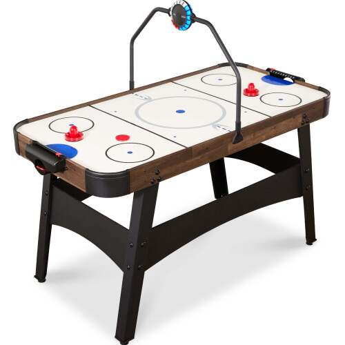 Air Hockey Game Table w/ LED Lights, Scoreboard, Powerful Motor - 54in - Lot 7364
