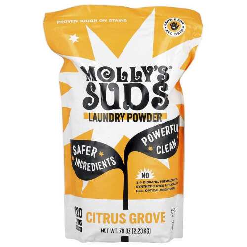 2 Pack - Molly's Suds, Laundry Powder, Citrus Grove, 79 oz - Lot 7365