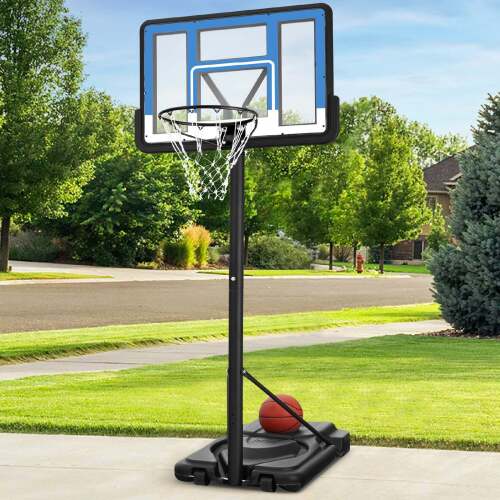 Adjustable Regulation-Size Basketball Hoop w/ Fillable Base, 2 Wheels - Lot 7383