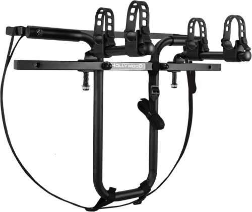 Spare Tire Bike Rack for Car for 2 Bikes, Up to 35 Lbs Each - Adjustable Rear Bike Rack for SUV, Jeep to fit Most Spare Tires - Bicycle Accessories for Adult Bikes - Lot 7398