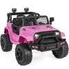12V Kids Ride-On Truck Car w/ Parent Remote Control, Spring Suspension - Thumbnail 1