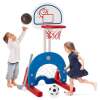 3-in-1 Toddler Basketball Hoop Sports Activity Center Play Set - Thumbnail 1