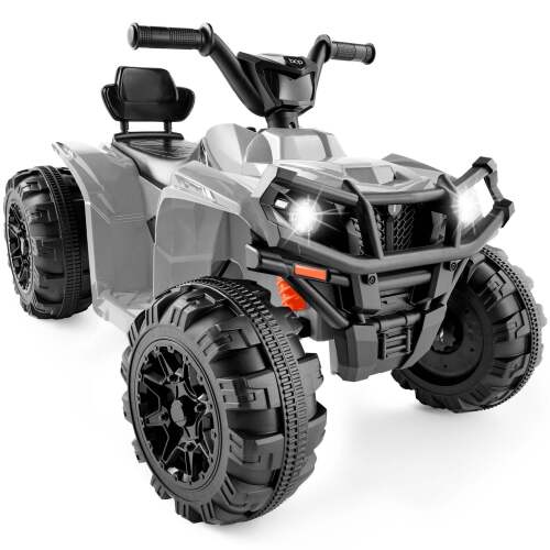 12V Kids Ride-On 4-Wheeler Quad ATV Car w/ 2.4mph Max, Bluetooth, Headlights - Lot 7421