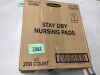 Lansinoh Stay Dry Disposable Nursing Pads, Soft and Super Absorbent Breast Pads, Breastfeeding Essentials for Moms, 200 Count - Thumbnail 4