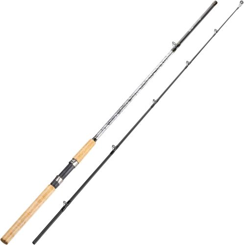 Spinning & Casting Rods, Strong Carbon&Glass Composite Fishing Rod with Stainless Steel Line Guides for Bass, Trout, Panfish, Catfish - Lot 6633