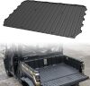Rubber Bed Mat Liner for Ranger XP 1000, TPE Rear Cargo Bed Mat, All-Weather Protection Slush Liner for Polaris Ranger XP 1000 Crew 2018-2021 Accessories - Thumbnail 1