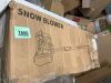Cordless Power Snow Shovel, Rechargeable Battery, Charger, Green - Thumbnail 4