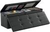 DocSafe Storage Ottoman Bench, Fireproof＆ Waterproof Folding Bench with Lock - Thumbnail 1