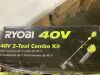 RYOBI 40V Cordless Attachment Capable 15" String Trimmer & 550 CFM 120 MPH Blower Combo Kit with 4.0 Ah Battery & Charger - Thumbnail 6