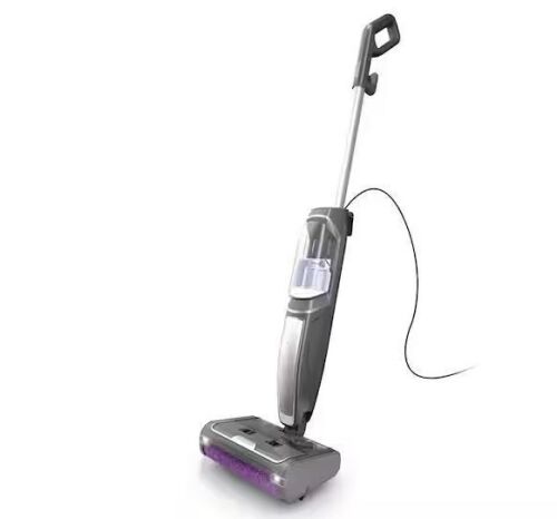 Shark Steam Pickup 3-in-1 Corded Steam Mop for Hardwood, Tile, Stone and Laminate in Black with Storage Tray, Self Cleans - Lot 96JF