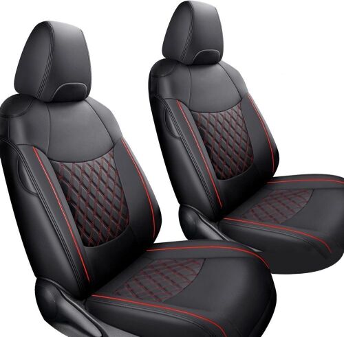 Pu Leather Car Seat Covers for 2019-2025 Toyota RAV4 LE, XLE, XLE Premium, Limited - Lot 149