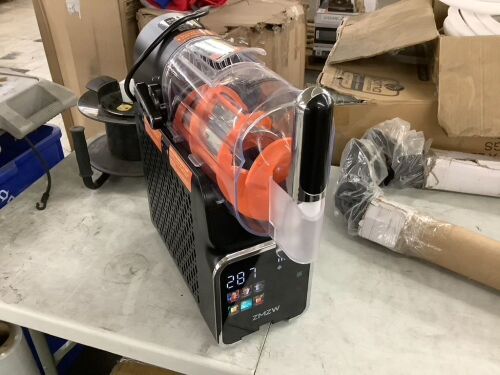88oz No Ice Needed Slushy Machine with 6 Presets, LED Display - Lot 160