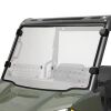 Kemimoto 2-in-1 Vented Front Windshield for Polaris Ranger Midsize 570 500 2015-2022 - Thumbnail 1