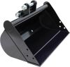 20" No Teeth Flat Mini Excavator Bucket Attachment - Thumbnail 1