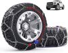 Heavy-Duty Emergency Tire Traction Chains, HYR-A - Thumbnail 1