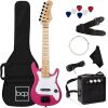 Kids Electric Guitar Beginner Starter Kit w/ 5W Amplifier - 30 in - Thumbnail 1