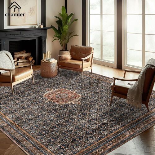 Washable Area Rug 9x12 - Lot 351
