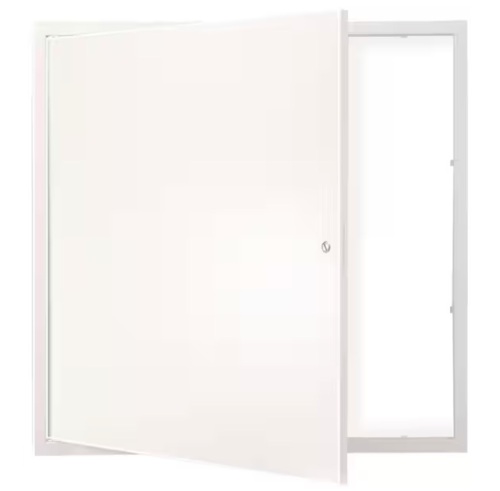 Metal Access Panel 24 in. W x 24 in. H Plumbing Access Doors with Cam Latch Lock Heavy-Duty Steel Wall Hole Cover - Lot 389JF