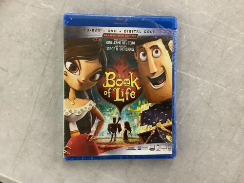 Case of (30) The Book Of Life - Blu-ray + DVD + Digital - Lot 441