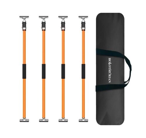 Cabinet Jack Support Poles, 63"-118", 4 pc - Lot 463